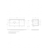 База под раковину BELBAGNO ETNA ETNA-1200-2C-1A-SO-AO-L