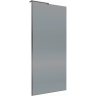 Душевая перегородка BELBAGNO UNO-L-1-TB-90-GR-GM 900x2000 мм Оружейная сталь