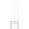 Дверь в проём BELBAGNO SELA-B-2-70-C-Cr