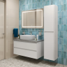 Тумба Bianco Opaco 100 см BELBAGNO KRAFT KRAFT100BO-KEPMGL-1302-SET